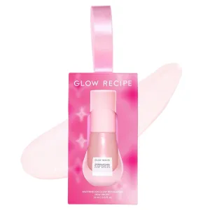 Glow Recipe Stocking Stuffer Niacinamide Serum Dew Drops Ornament - Hydrating Face Serum & Illuminating Makeup Primer for Dewy, Glass Skin   Hyaluronic Acid for Plumping & Highlighting (15 ml)
