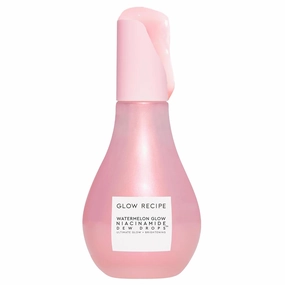 Glow Recipe Watermelon Niacinamide Dew Drops - Brightening, Plumping Hydrating Face Serum, Makeup Primer   Liquid Highlighter with Hyaluronic Acid - Dewy & Glowing Korean Skin Care (80ml)