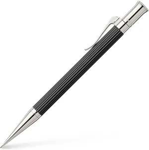 GRAF von Faber-Castell Classic Platinum Plated Propelling Pencil - Ebony