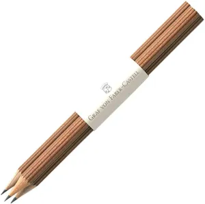 Graf von Faber-Castell Pencils NR III Hardness B Pen with Swimming Cap – Brown