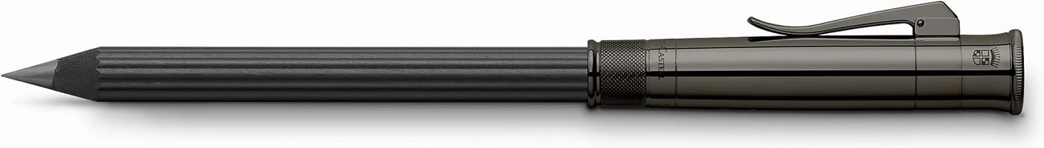 Graf von Faber-Castell Magnum Platinum Plated Perfect Pencil - Black