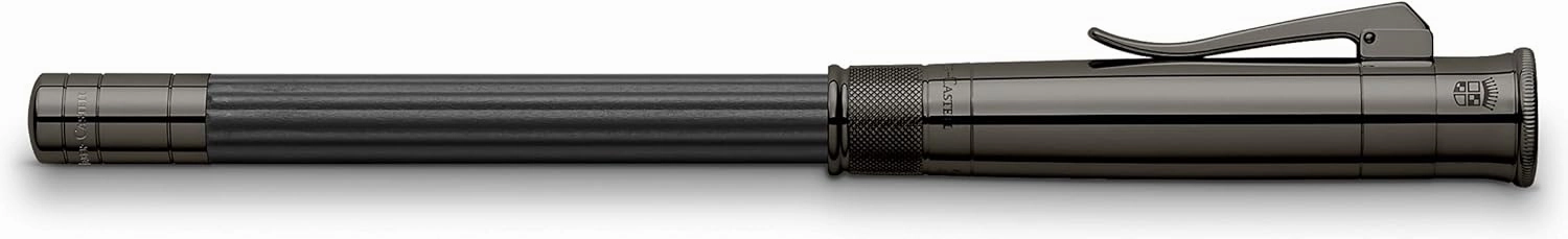 Graf von Faber-Castell Magnum Platinum Plated Perfect Pencil - Black