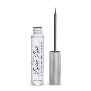 Hairgenics Lavish Lash (3ml, 3 Month Supply) – Eyelash Growth Enhancer & Brow Serum with Natural Peptides for Long, Thick Lashes and Eyebrows! Dermatologist Certified & Hypoallergenic.