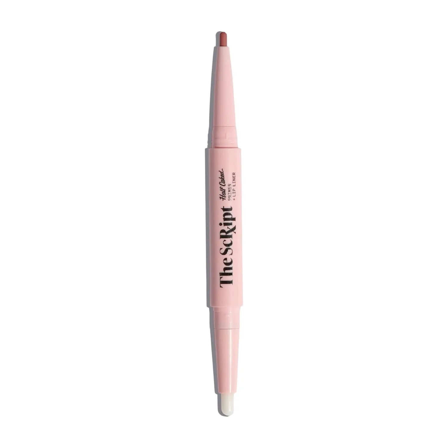 Half Caked The Script Primer   Lip Liner - Dual-Ended, Retractable Lip Conditioner and Waterproof Gel Lip Liner - Vegan & Cruelty-Free, 0.11g (Half Life)