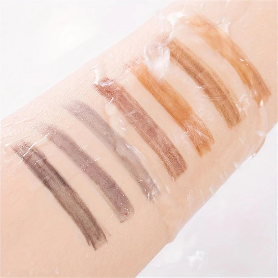Haozhuang 2PCS Waterproof Long Lasting Eyebrow Pencil - Microblading Eyebrow Pen (Gray-brown)