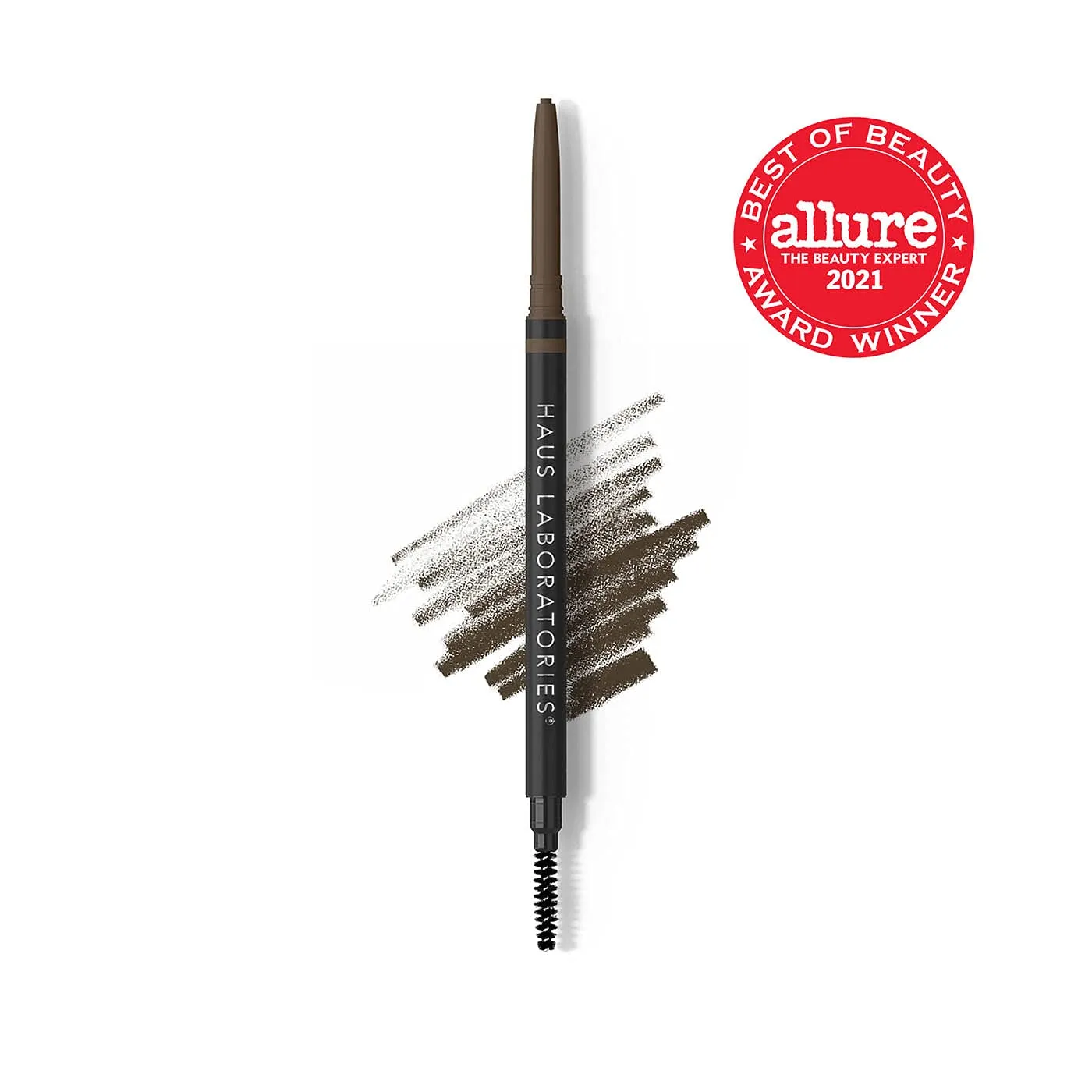 HAUS LABORATORIES By Lady Gaga: THE EDGE PRECISION BROW PENCIL | Micro Eyebrow Pencil for Natural Hairlike Strokes, Defining & All Day Wear, Available in Black, Brown & More Shades | .002 Oz.