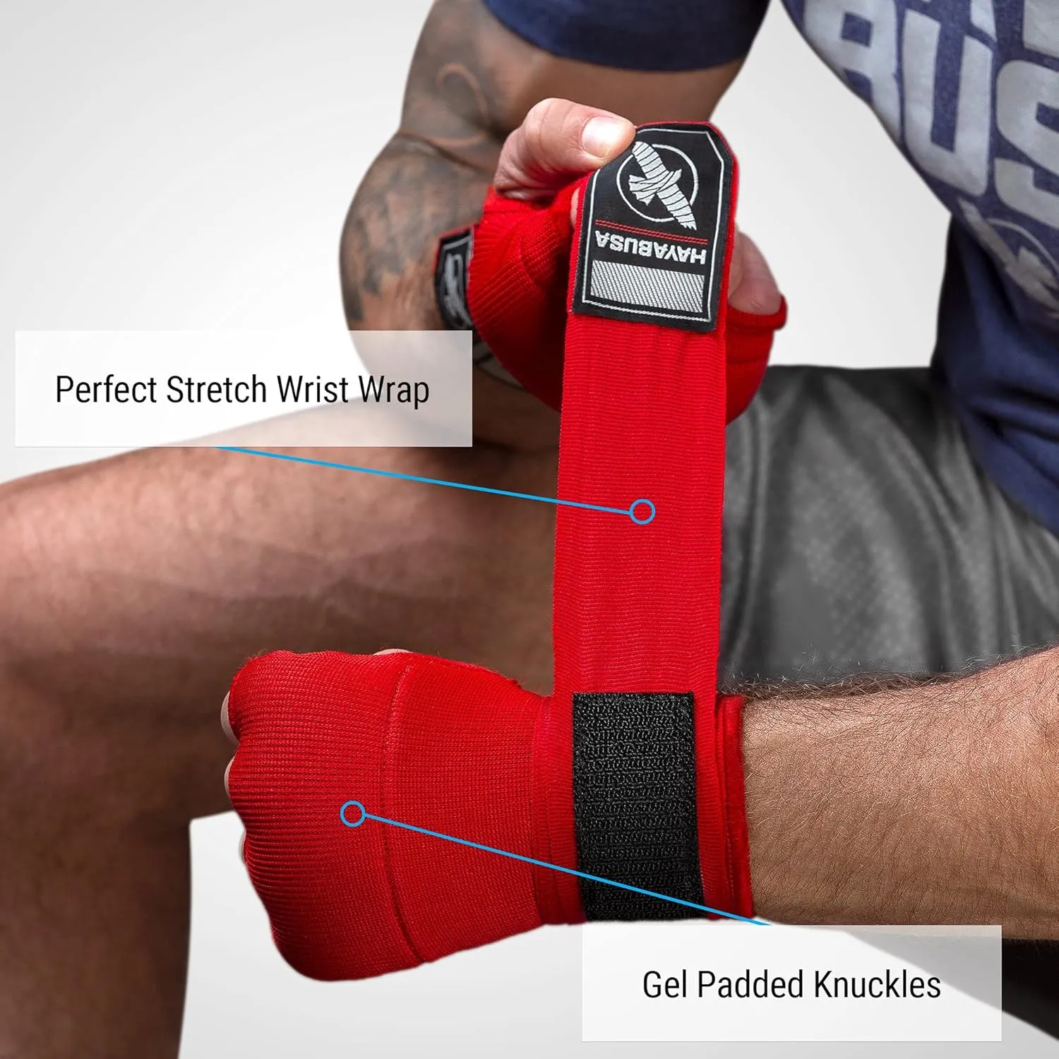 Hayabusa Quick Gel Boxing Hand Wrap Gloves