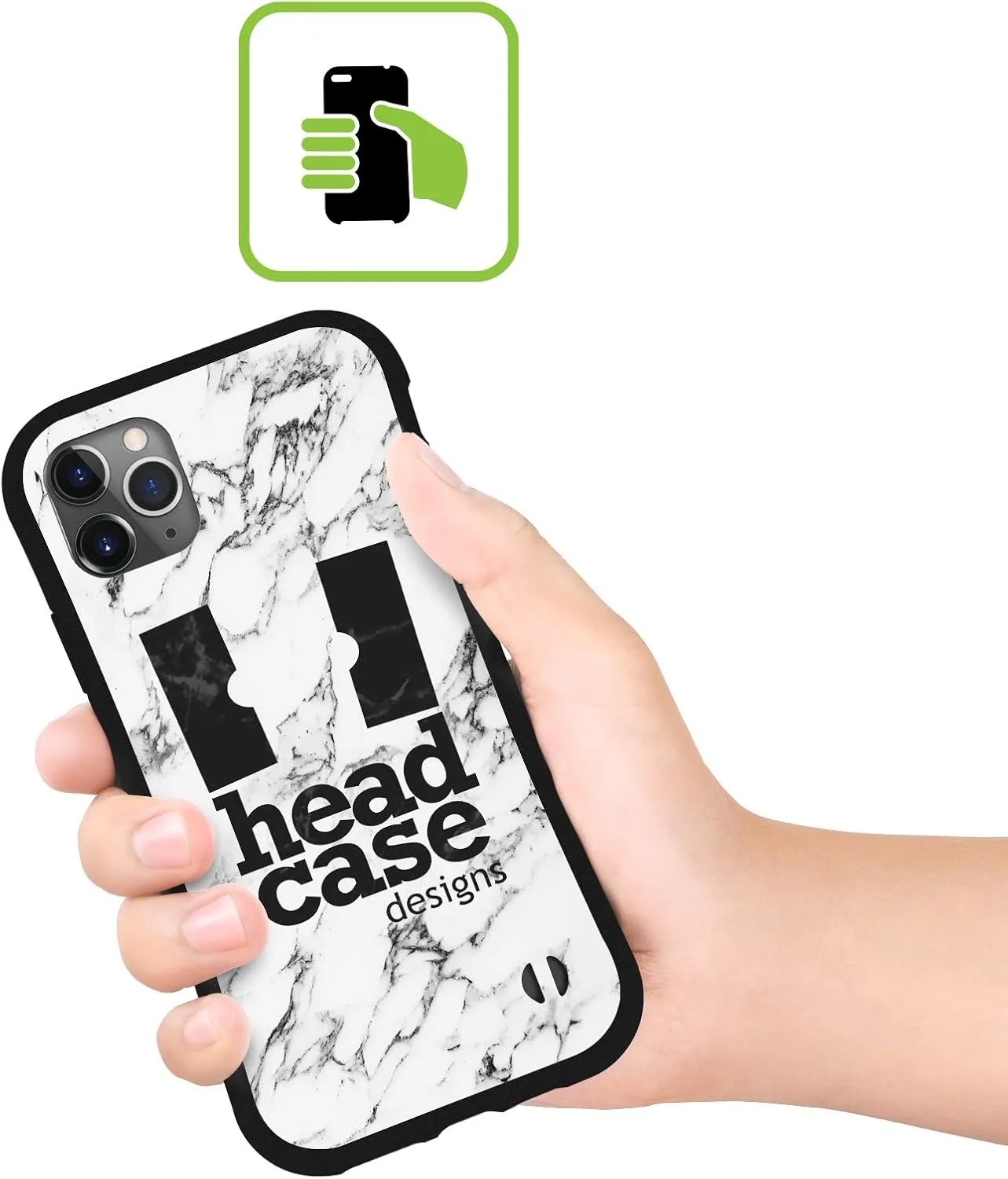 Head Case Designs Officially Licensed Vincent HIE Patriotic Black Lab Canidae Hybrid Case Compatible with Apple iPhone 13