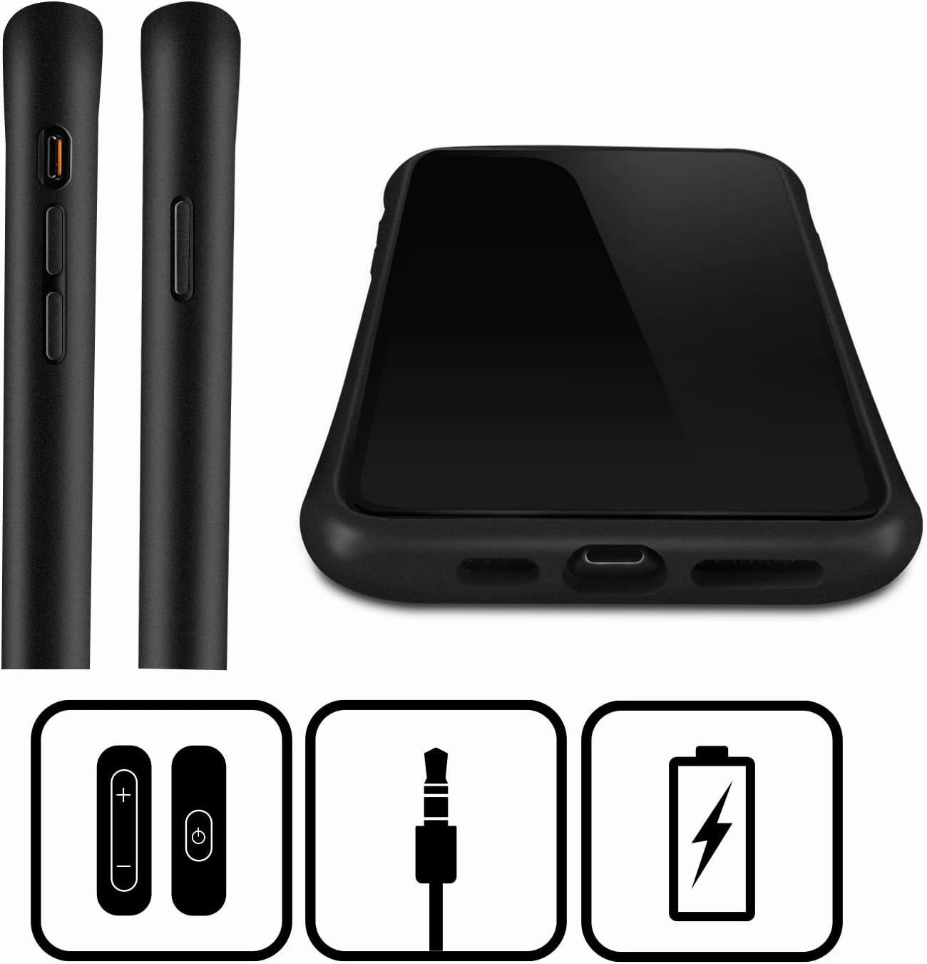 Head Case Designs Officially Licensed Vincent HIE Black Labrador Canidae Hybrid Case Compatible with Apple iPhone 16