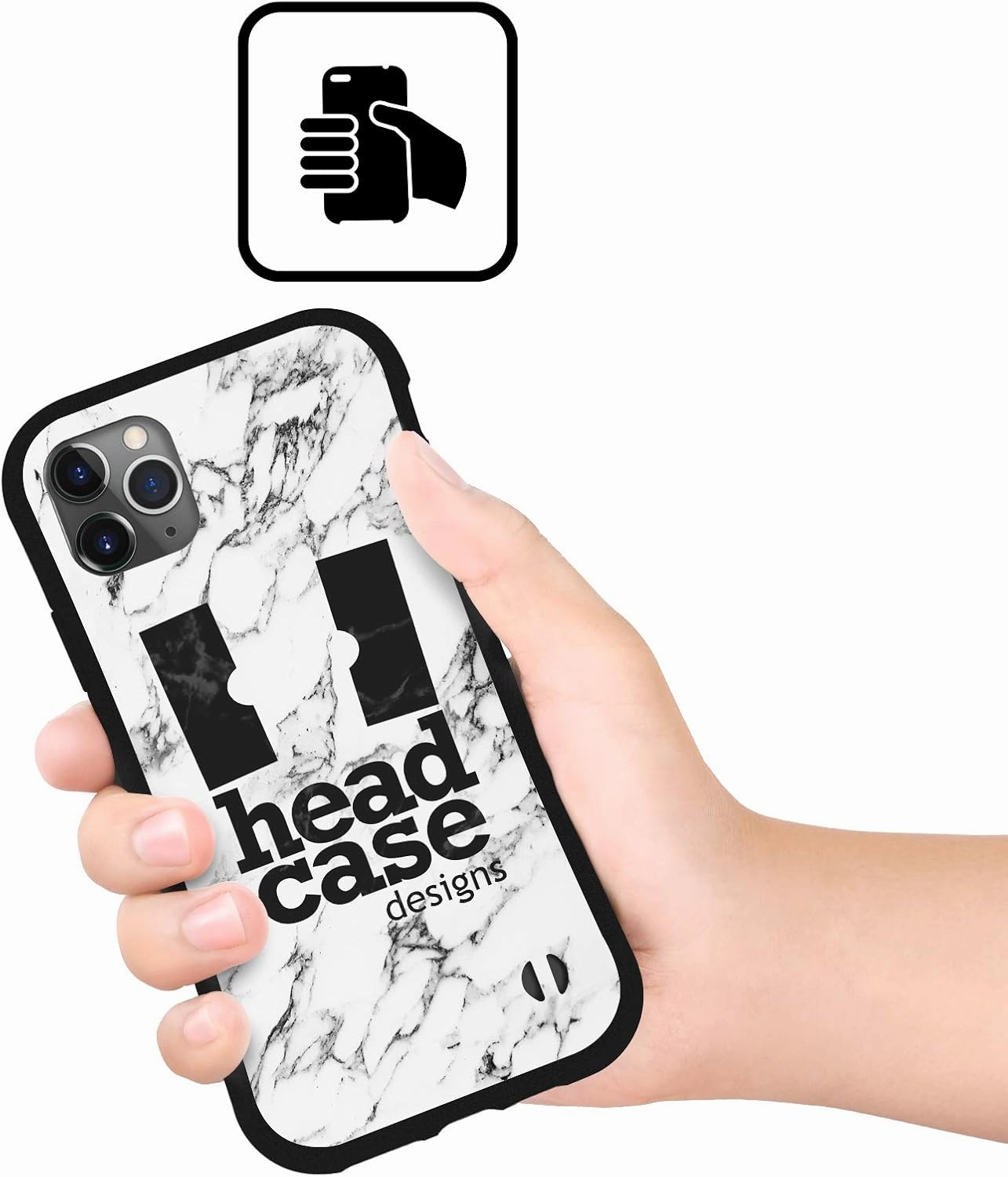 Head Case Designs Officially Licensed Vincent HIE Black Labrador Canidae Hybrid Case Compatible with Apple iPhone 16