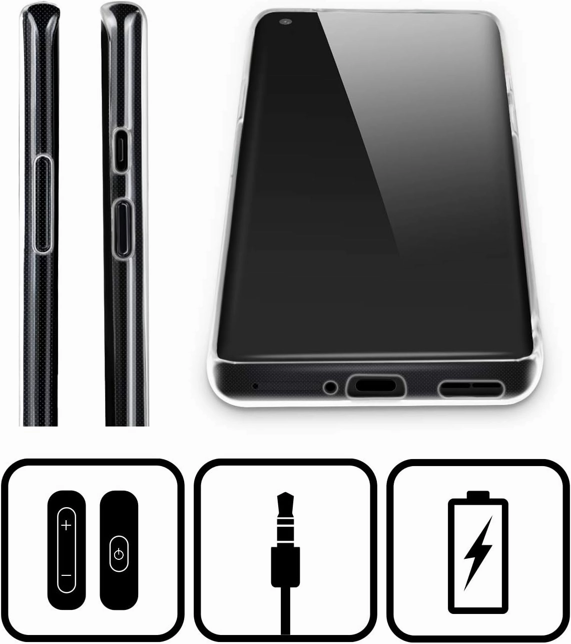 Head Case Designs Officially Licensed Vincent HIE Patriotic Black Lab Canidae Soft Gel Case Compatible with OnePlus 11 5G