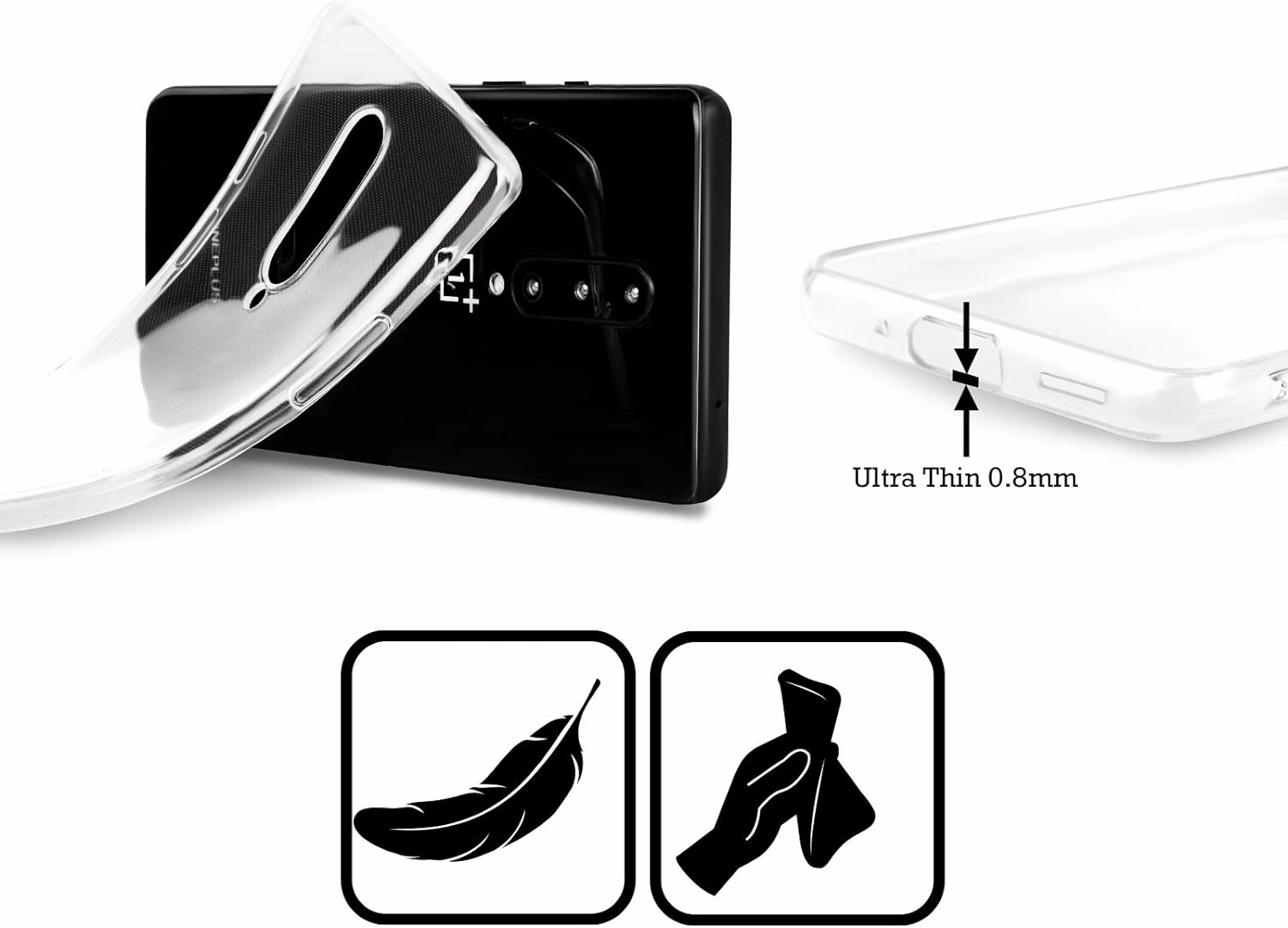 Head Case Designs Officially Licensed Vincent HIE Patriotic Black Lab Canidae Soft Gel Case Compatible with OnePlus 11 5G