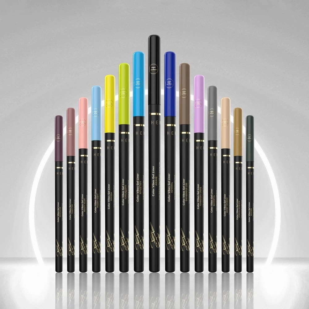 Herlan Color Vibes Gel Eyeliner Awake (Black)