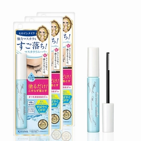 HEROINE MAKE by KISSME Speedy Mascara Remover, 3 Full-Size, Gentle Eye Makeup Remover for Waterproof Mascara, Fast-Acting & Non-Irritating Cleanser, Removes Stubborn Eye Makeup