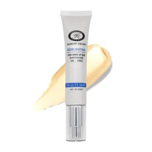 High-lightning Pure Makeup base | Pre Makeup Base | Primer | Oil-Free | Hydrates & Moisturises | Natural Glow Finish For Face Makeup | Contains Pearl Powder| Dewy Glow 40ml
