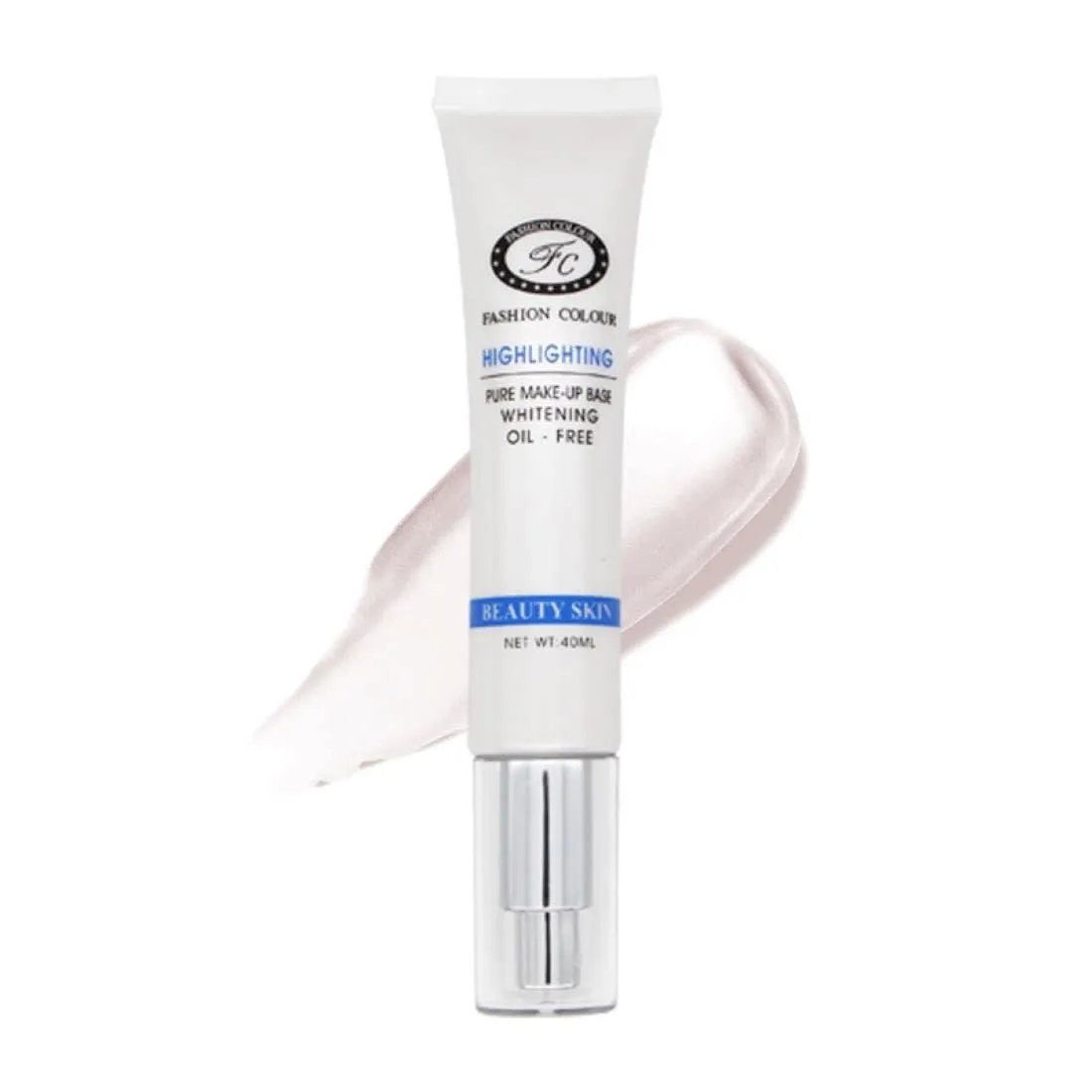 High-lightning Pure Makeup base | Pre Makeup Base | Primer | Oil-Free | Hydrates & Moisturises | Natural Glow Finish For Face Makeup | Contains Pearl Powder| Dewy Glow | Available | 40ml