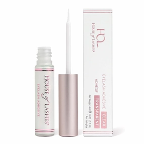 House of Lashes Eyelash Glue - Latex-Free, Clear Lash Glue for Sensitive Eyes - All Day Wear for Strip Lashes, 2 Count