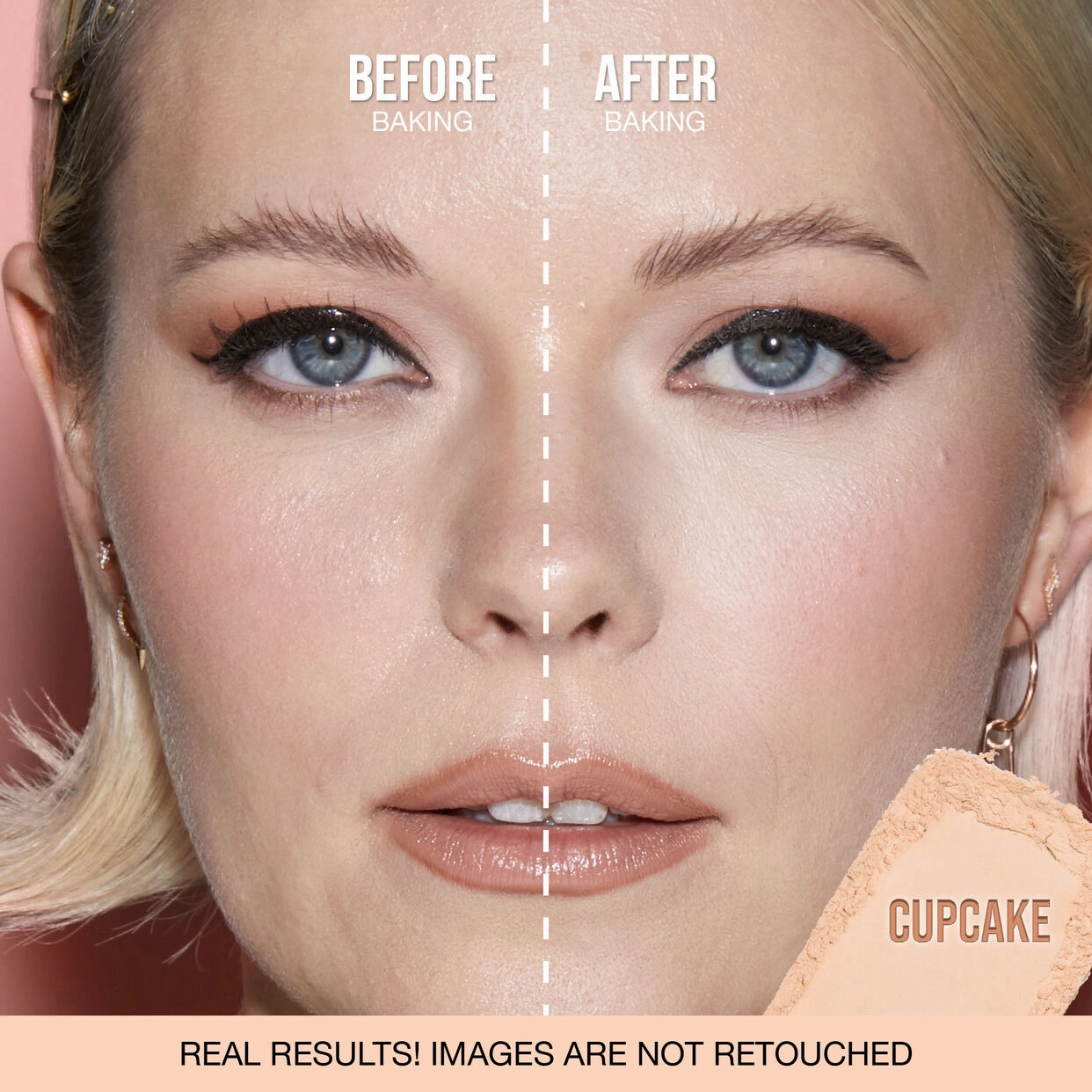 Huda Beauty Easy Bake and Snatch Pressed Talc-Free Brightening and Setting Powder