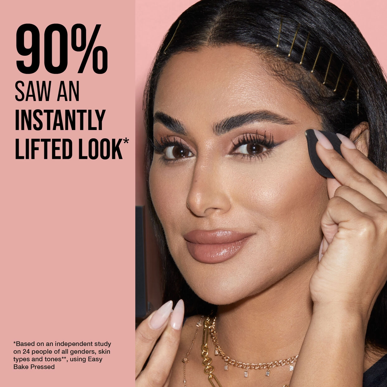 Huda Beauty Easy Bake and Snatch Pressed Talc-Free Brightening and Setting Powder