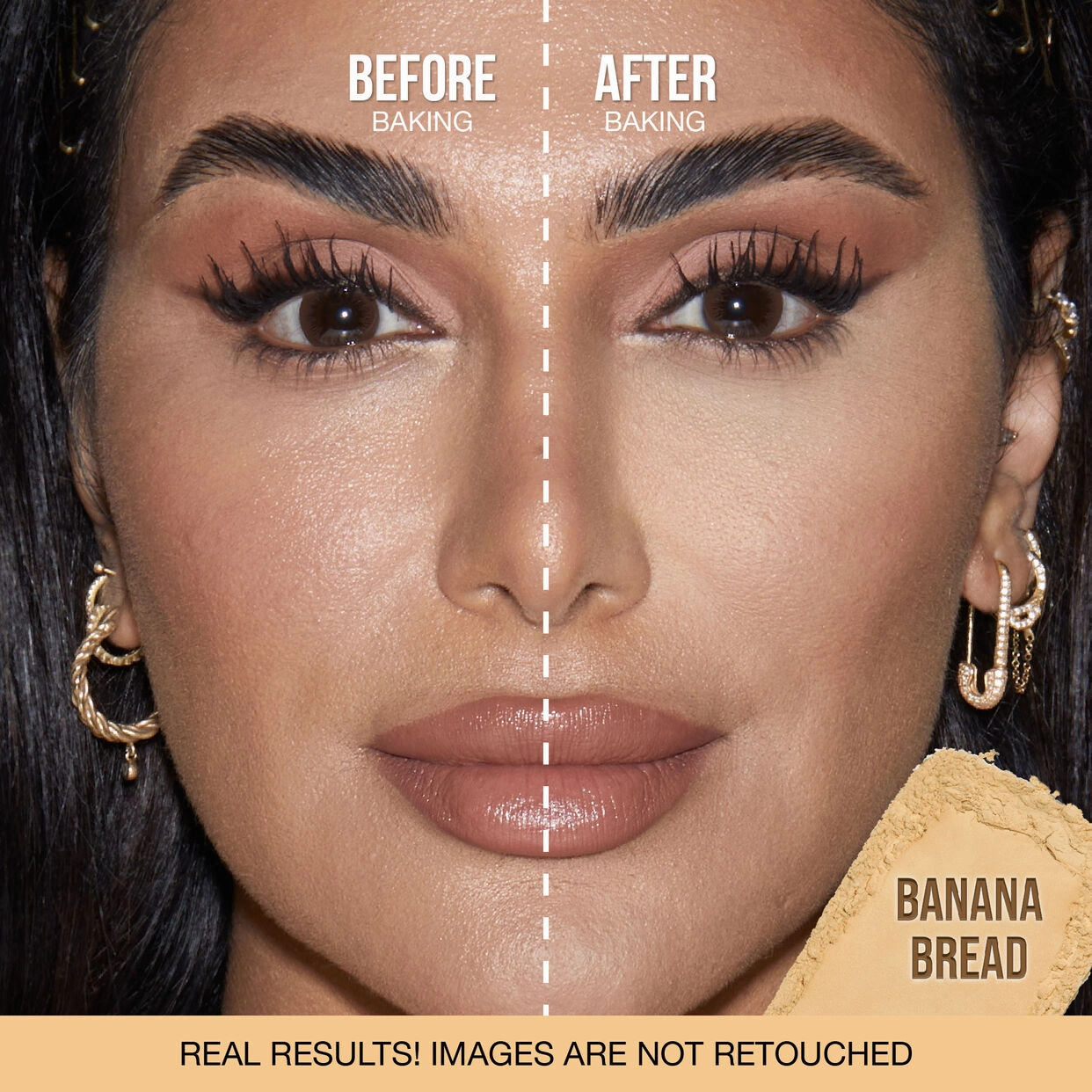 Huda Beauty Easy Bake and Snatch Pressed Talc-Free Brightening and Setting Powder