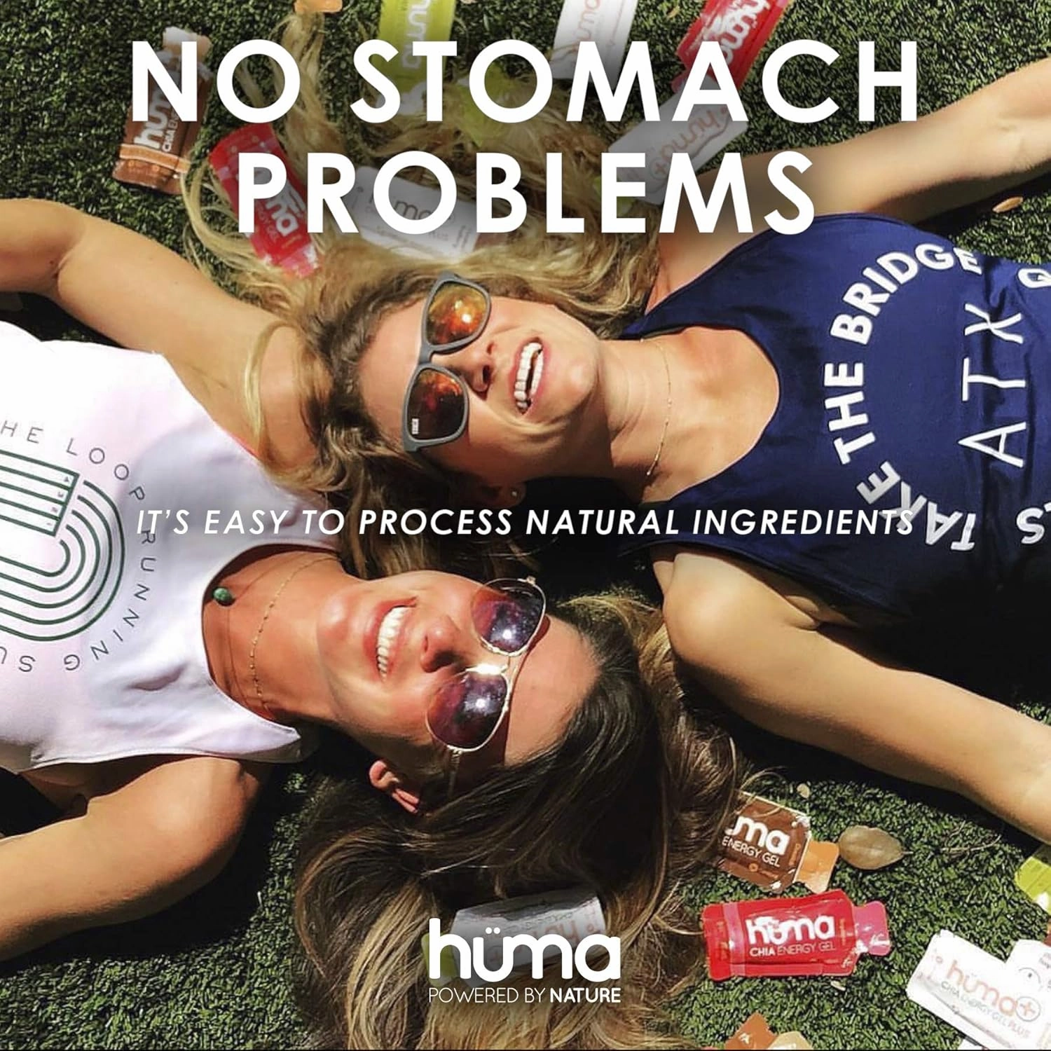 Huma Chia Energy Gel, Mangoes, 24 Gels - Premier Sports Nutrition for Endurance Exercise