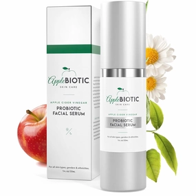 Hyaluronic Acid Serum for Face with Aloe, Green Tea and Vitamin B3, Day and Night Face Serum, Hydrating and Blemish Control Serum, Oil-Free (1 Oz) (Pkg May Vary)