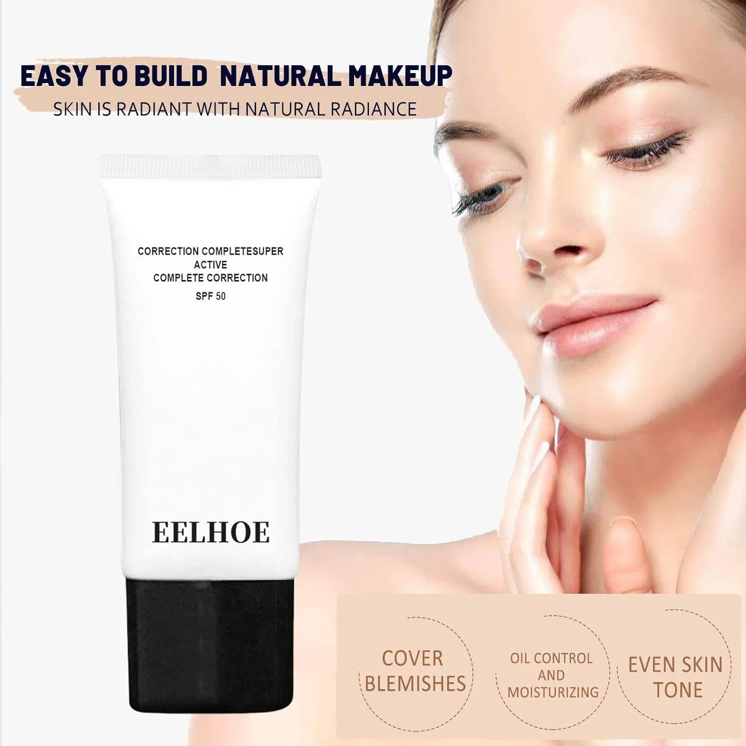 Hydrating Matte Finish Foundation Primer for Wear, 3 Pcs