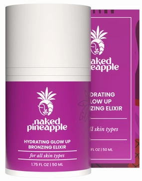 Hydrating Glow Up Bronzing Elixir - Enhances Complexion & Glow, Promotes Smooth Skin, Hydration & Moisture Lock - Makeup Primer, 1oz