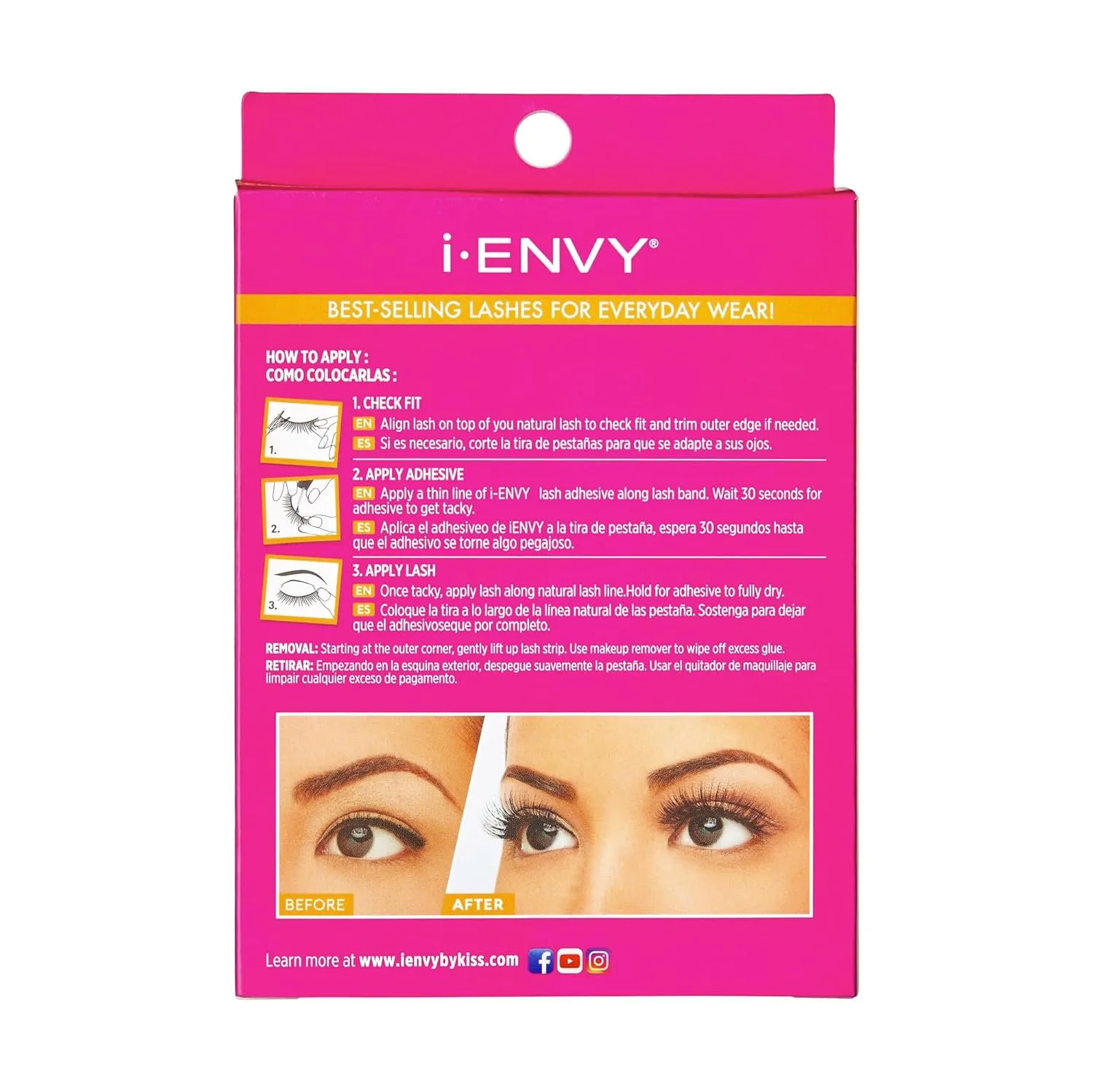 i-ENVY 10 Pairs Demi Wispies False Lashes (2 Pack), Premium Quality 100% Human Hair, Fluffy Feathered Eyelashes With Volume & Curl, Natural Look, Lightweight, Comfortable, Reusable for Everyday Wear