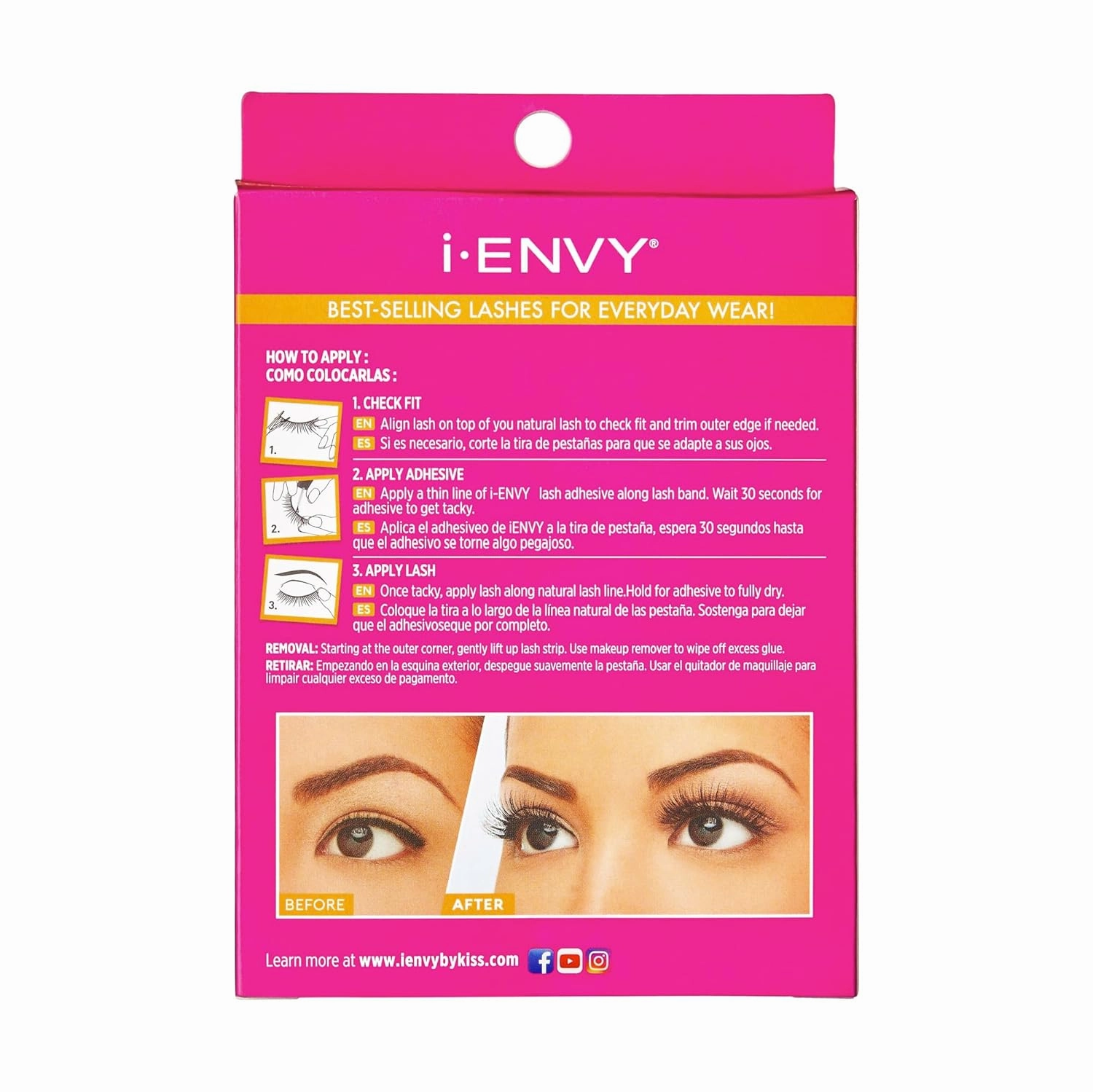 i-ENVY 10 Pairs Demi Wispies False Lashes (2 Pack), Premium Quality 100% Human Hair, Fluffy Feathered Eyelashes With Volume & Curl, Natural Look, Lightweight, Comfortable, Reusable for Everyday Wear