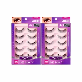i Envy by Kiss So Wispy 03 Strip Eyelashes Value Pack #KPEM60 (2 PACK)