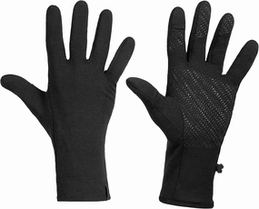 Icebreaker Merino unisex Quantum Wool Winter Glove Liner for Men Or Women