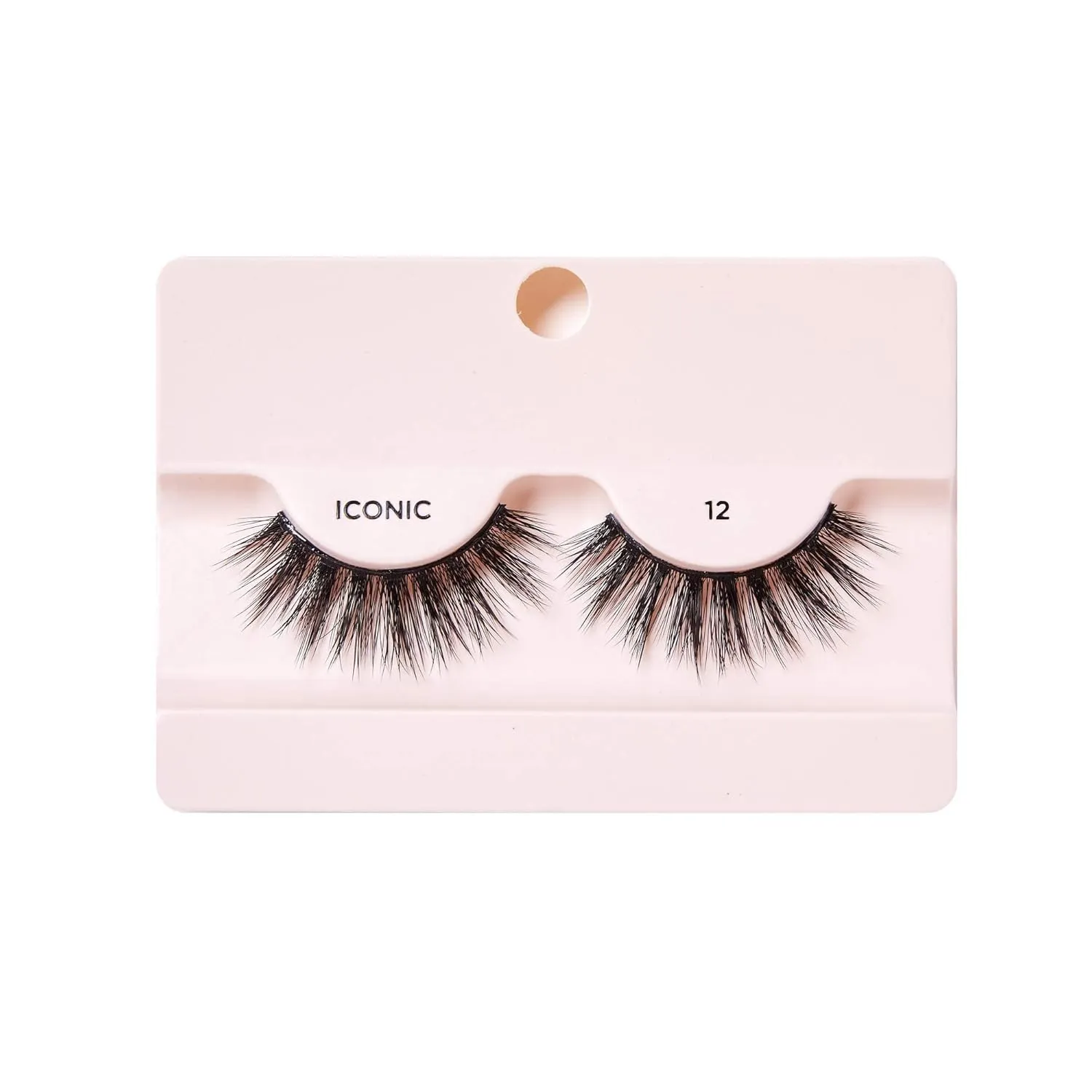 iEnvy Natural Eyelashes Lightweight False Lashes Multiangle and Volume 3D Natural Strip Lashes (6 Pack)