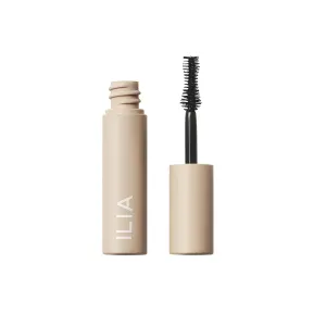 ILIA - Fullest Volumizing Mascara | Weightless, Buildable, Smudge   Flake-Free, Sensitive Eyes Safe | Full, Thick, Healthier Lashes | Non-Toxic, Vegan, Cruelty-Free (Travel Size Mini, 0.13 oz | 4 ml)