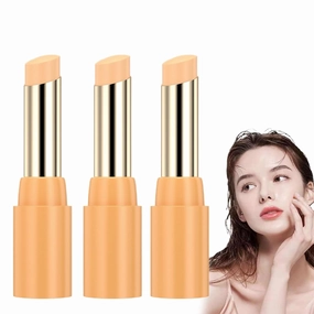 Illuminate Eye Balm With Vitamin C, Illuminate Eye Balm With Vitamin C Brightens, For Reducing Dark Circle, Hydrating Eyes Cream Eyes Care Stick For Women (0.14oz, 3Pcs)