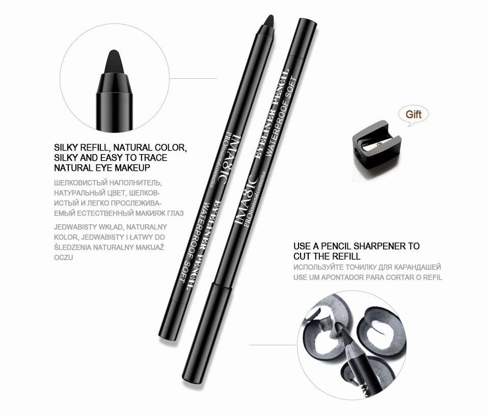 IMAGIC Eyeliner Pen Waterproof 1pcs Black