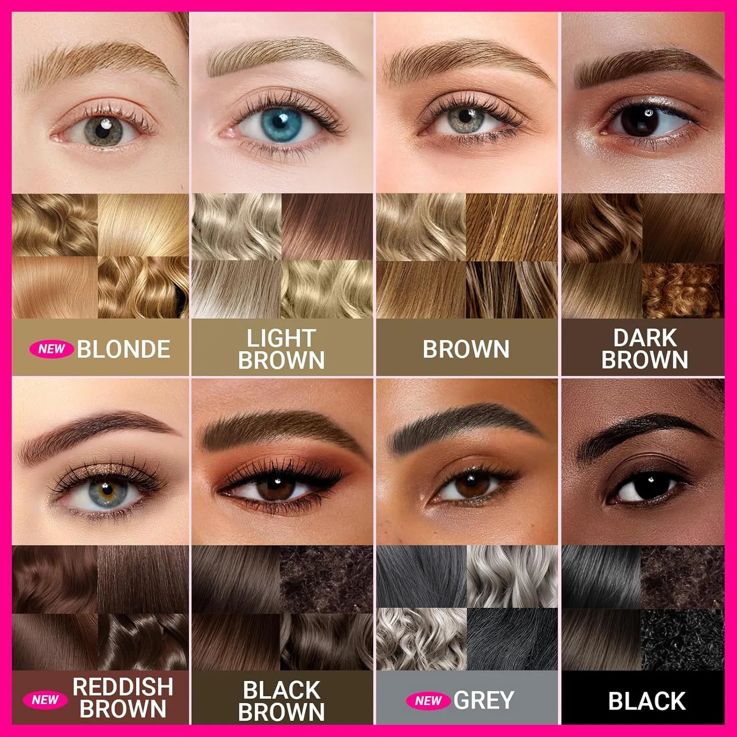 iMethod Curved Eyebrow Pen - 2-in-1 Dual-Ended Microblading Eyebrow Pencil with Curved Tip and Precise Brush-Tip, Lasts All-Day, Grey
