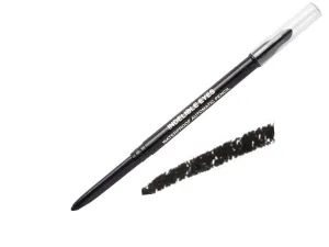 Indelible Eyes Smooth Waterproof Gel Eyeliner - PITCH BLACK - Smudge proof - Ultra Smooth - Super Easy - Long lasting - Blender tip - Longwear - no sharpener needed - Retractable - Slim-line Pencil