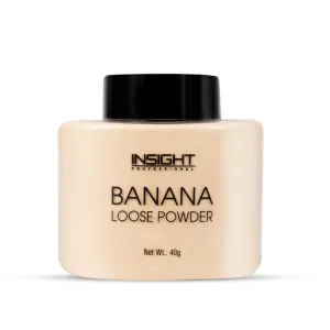 In.sight Banana Loose Powder |Make Up Setting Powder |Provides Long-lasting Coverage |Reduces Shine|Loose Powder(Banana Powder)