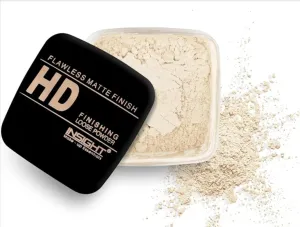 INSIGHT Pressed Powder Translucent Matte Face Powder For All Skin Types Setting HD Finishing Loose Powder for Long-lasting Makeup | Toxic-Free & Vegan (Ivory), 30 Gm