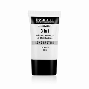 Insight Cosmetics 3 in 1 Face Primer, Oil-Free, Long Lasting, 1.0 fl oz
