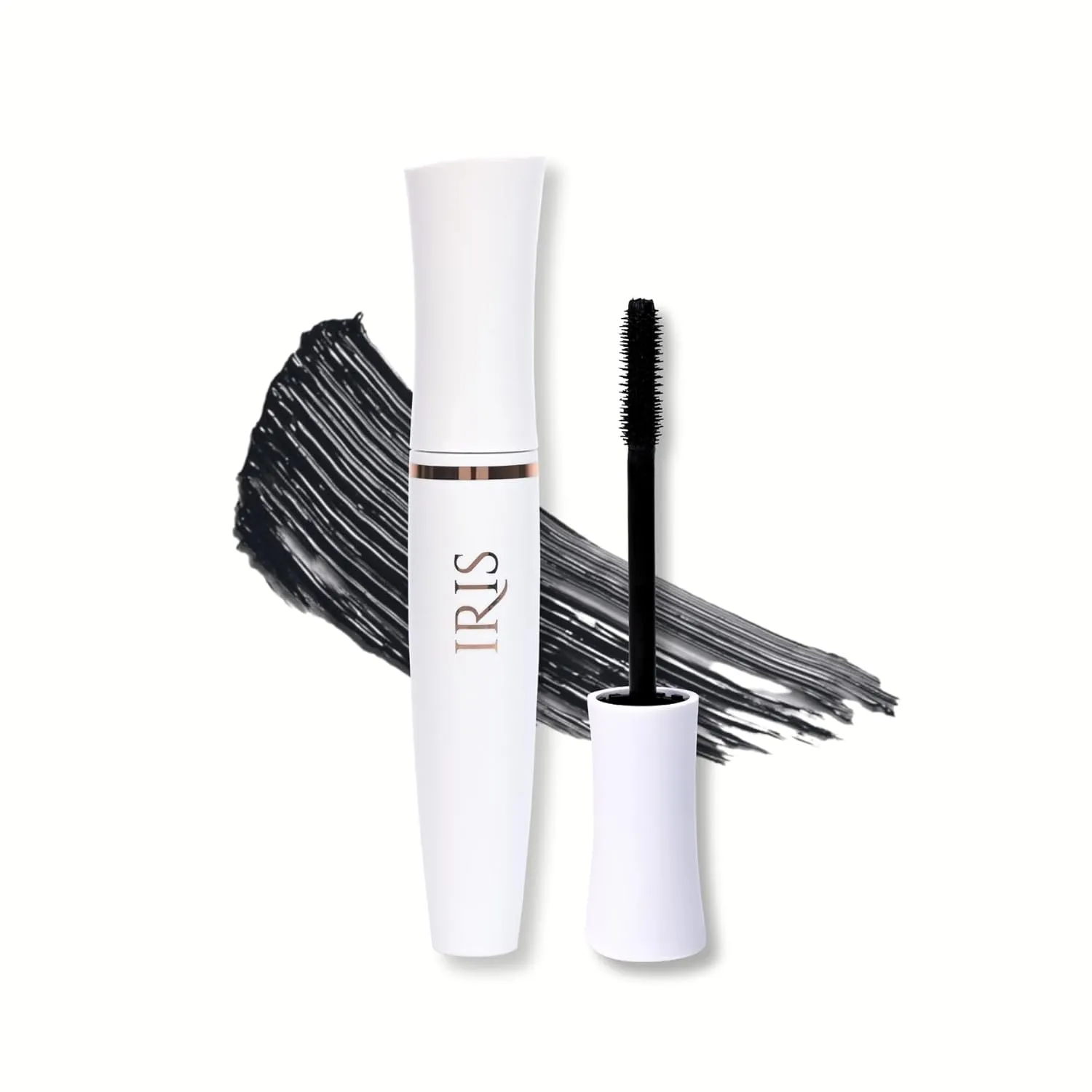 IRIS - Volumizing Mascara (12 Hrs Hold) | Lash Growth Formula - Dermatologically & Ophthamologically Tested | Smudgeproof and LightWeight | Black 12 ml