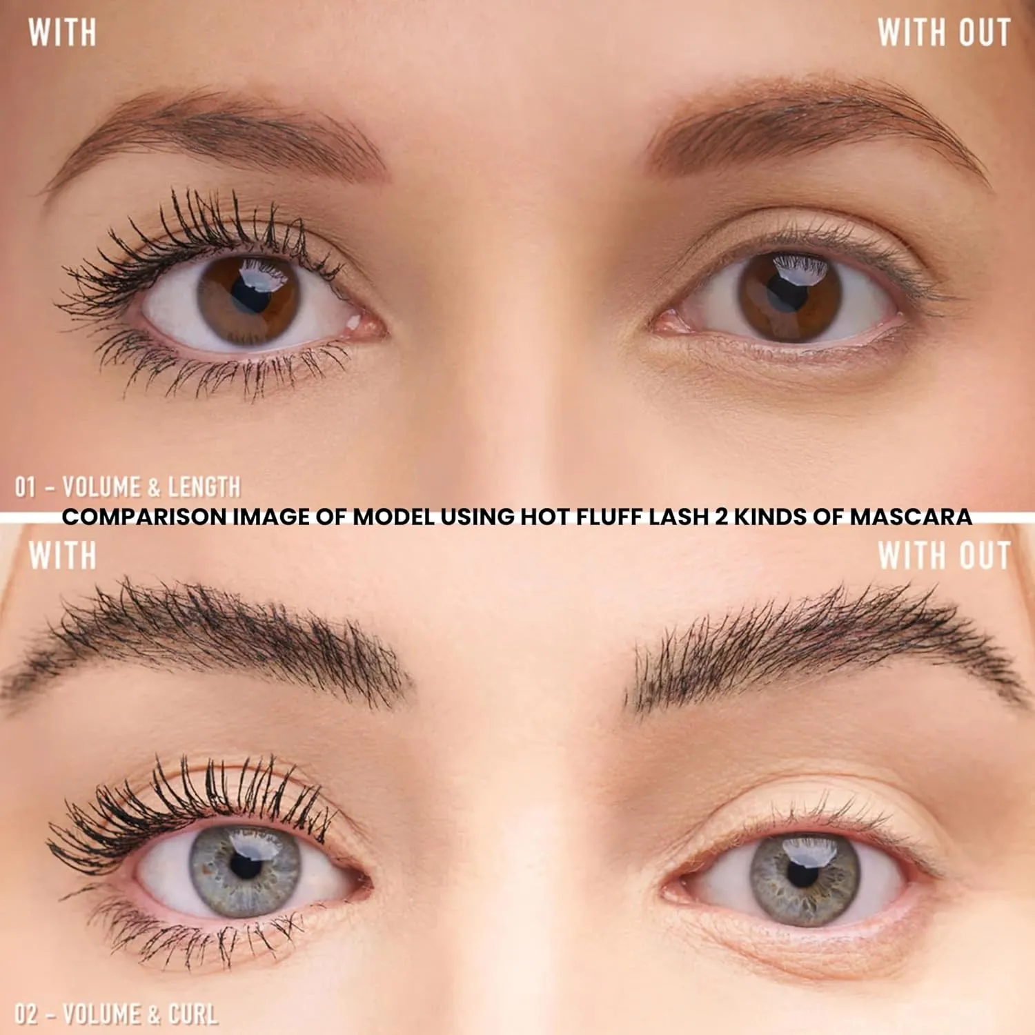 Jason Wu Beauty Hot Fluff Lash - Eyelash Mascara 0.28oz 8g (Volume & Curl, 0.28oz 8g)