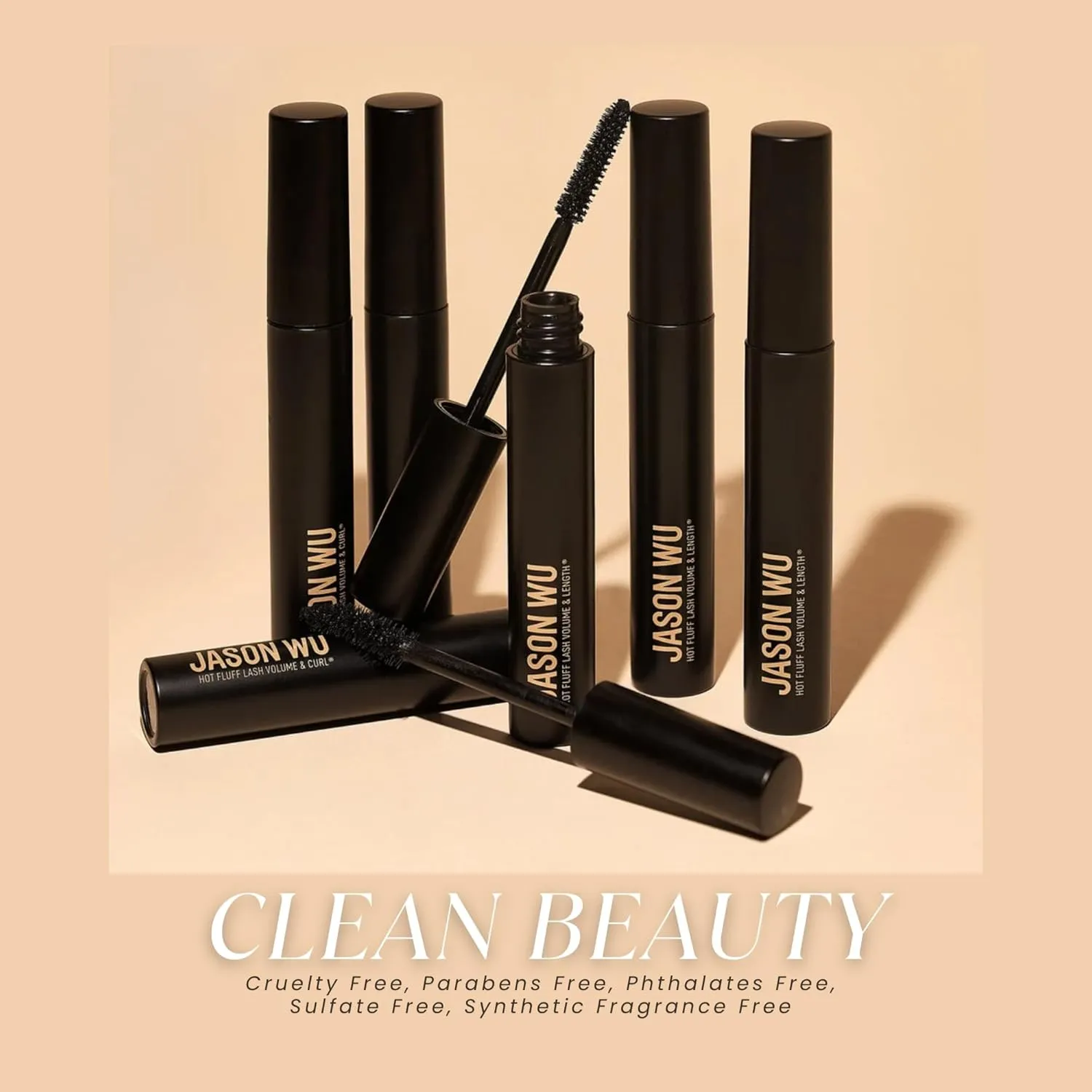 Jason Wu Beauty Hot Fluff Lash - Eyelash Mascara 0.28oz 8g (Volume & Curl, 0.28oz 8g)