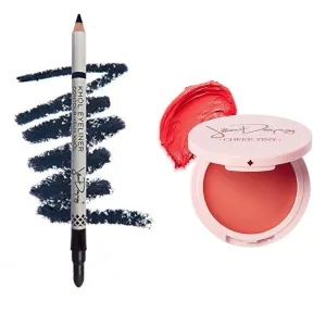 Jillian Dempsey Khôl Eyeliner in Black Sapphire   Cheek Tint Rosy