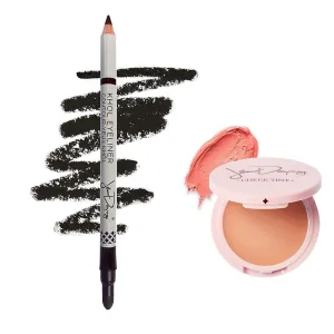 Jillian Dempsey Khôl Eyeliner in Jet Black   Cheek Tint in Petal