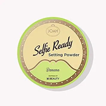 JOAH Selfie Ready Setting Powder, Banana, 0.5 Ounce