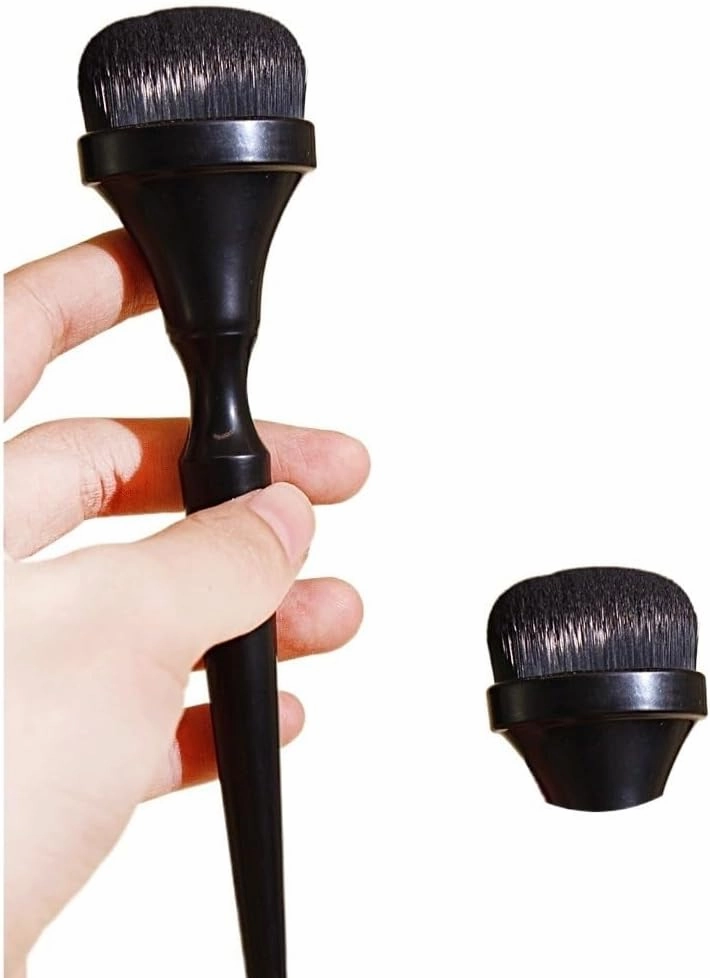 JSEIAJB 5 Pieces of Black Makeup Brush Set Full Set of Powder Eye Shadow Brush Beauty Tools