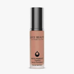 Juice Beauty Phyto-Pigments Flawless Serum Foundation - 17 Medium Tan - 30 mL - Medium-to-Full, Long-Lasting Coverage - Reduces Look of Wrinkles   Pores - Vegan, Cruelty Free