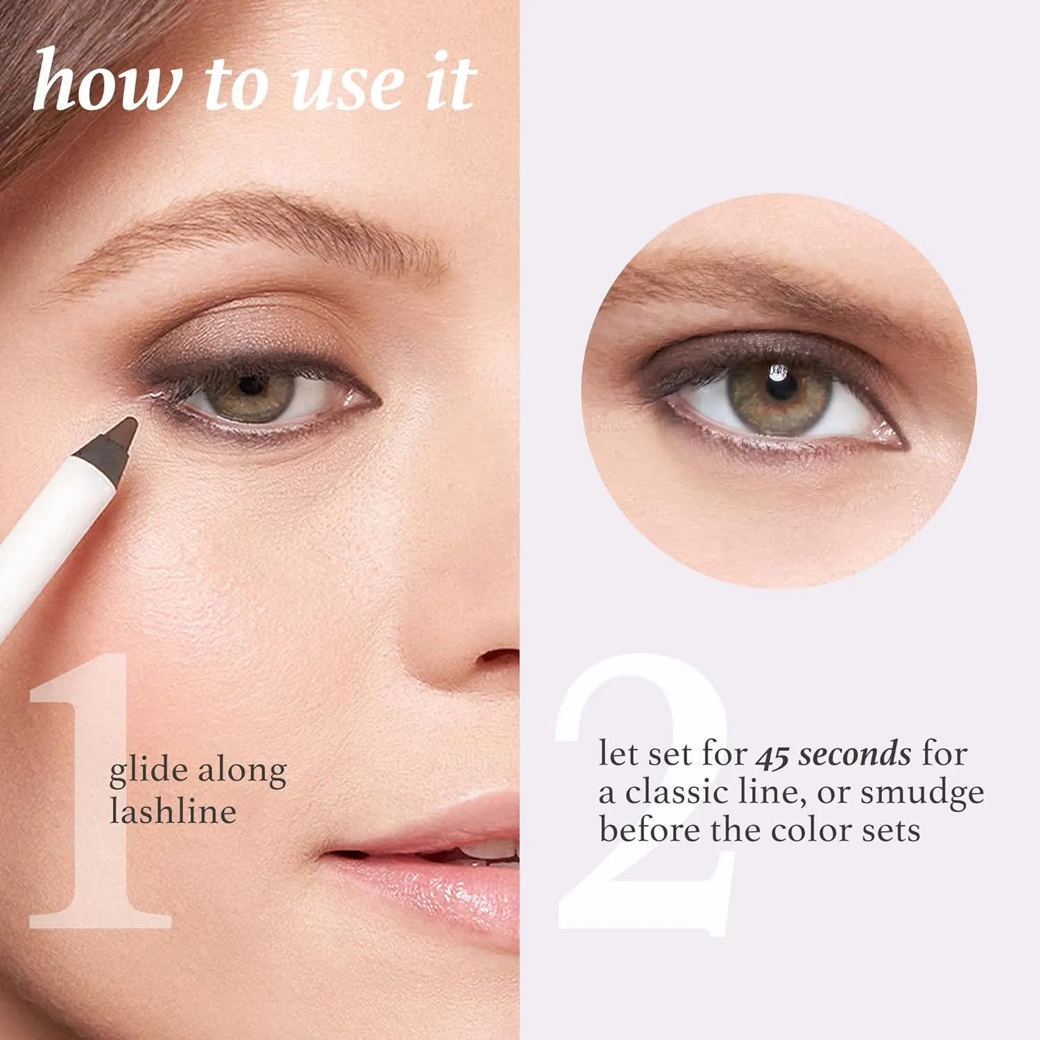 Julep When Pencil Met Gel Sharpenable Multi-Use Longwear Eyeliner Pencil - Clay - Transfer-Proof - High Performance Liner.